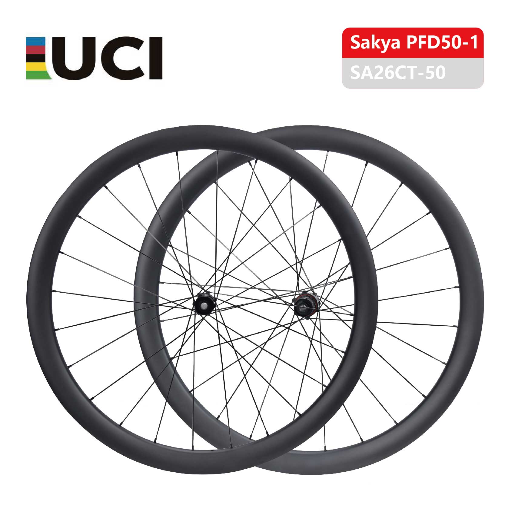 UCI-zugelassene Sakya Carbon-Fahrradfelgen