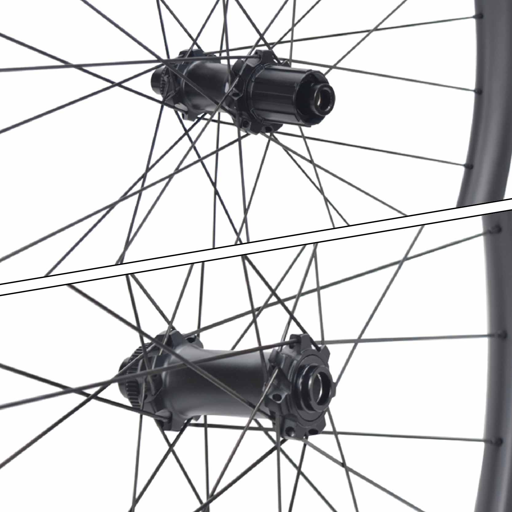 center lock MTB carbon wheels