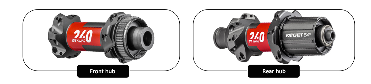 DT240 ratchet system 36T hub 