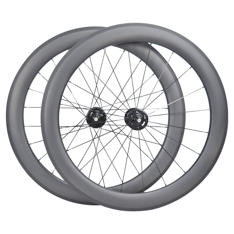 Premium Carbon Fixed Gear Bike Wheelset