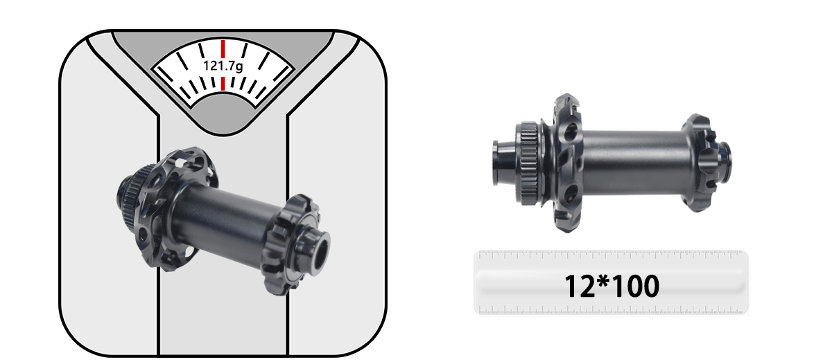 Front hub12*100 rear hub 12*142