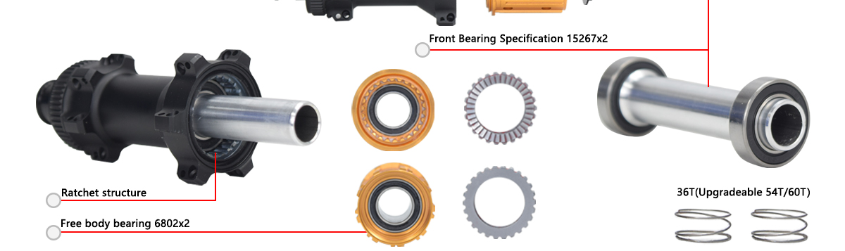 36T ratchet road bike hub 36T ratchet road bike hub
